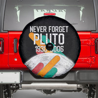 Never Forget Pluto Spare Tire Cover Retro Space Astronomy Science