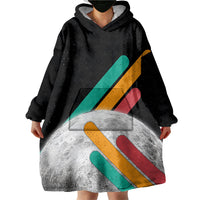 Never Forget Pluto Wearable Blanket Hoodie Retro Space Astronomy Science