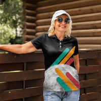 Never Forget Pluto Women Polo Shirt Retro Space Astronomy Science