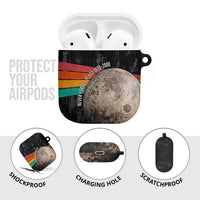 Never Forget Pluto AirPods Case Distressed Retro Space Astronomy Science