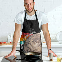 Never Forget Pluto Apron Distressed Retro Space Astronomy Science