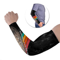 Never Forget Pluto Arm Sleeves Distressed Retro Space Astronomy Science