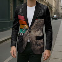 Never Forget Pluto Blazer Distressed Retro Space Astronomy Science
