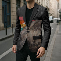 Never Forget Pluto Blazer Distressed Retro Space Astronomy Science