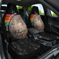 Never Forget Pluto Car Seat Cover Distressed Retro Space Astronomy Science
