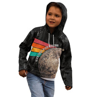 Never Forget Pluto Kid Hoodie Distressed Retro Space Astronomy Science