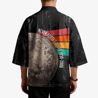 Never Forget Pluto Kimono Distressed Retro Space Astronomy Science