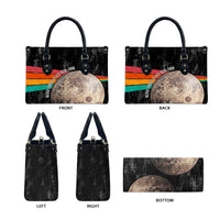 Never Forget Pluto Leather Bag Distressed Retro Space Astronomy Science