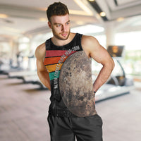 Never Forget Pluto Men Tank Top Distressed Retro Space Astronomy Science