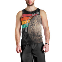 Never Forget Pluto Men Tank Top Distressed Retro Space Astronomy Science