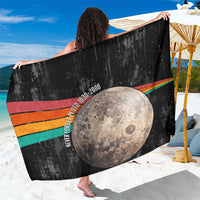 Never Forget Pluto Sarong Distressed Retro Space Astronomy Science