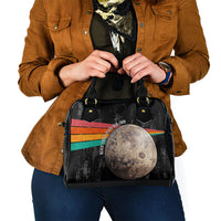 Never Forget Pluto Shoulder Handbag Distressed Retro Space Astronomy Science