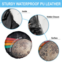 Never Forget Pluto Spare Tire Cover Distressed Retro Space Astronomy Science