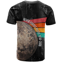 Never Forget Pluto T Shirt Distressed Retro Space Astronomy Science