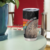 Never Forget Pluto Tumbler Cup Distressed Retro Space Astronomy Science