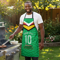Personalized Guyana Cricket Amazon Warriors Apron Tribal Warrior Mascot Fan