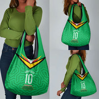 Personalized Guyana Cricket Amazon Warriors Grocery Bag Tribal Warrior Mascot Fan