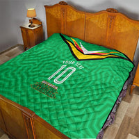 Personalized Guyana Cricket Amazon Warriors Quilt Tribal Warrior Mascot Fan