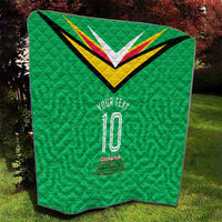 Personalized Guyana Cricket Amazon Warriors Quilt Tribal Warrior Mascot Fan