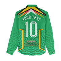 Personalized Guyana Cricket Amazon Warriors Women Casual Shirt Tribal Warrior Mascot Fan