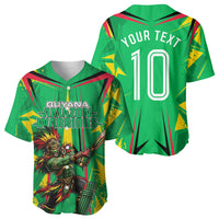 Personalized Guyana Cricket Baseball Jersey Amazon Warriors Tribal Mascot Sports
