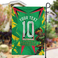 Personalized Guyana Cricket Garden Flag Amazon Warriors Tribal Mascot Sports