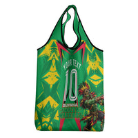 Personalized Guyana Cricket Grocery Bag Amazon Warriors Tribal Mascot Sports