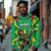 Personalized Guyana Cricket Long Sleeve Shirt Amazon Warriors Tribal Mascot Sports