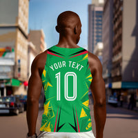 Personalized Guyana Cricket Men Tank Top Amazon Warriors Tribal Mascot Sports