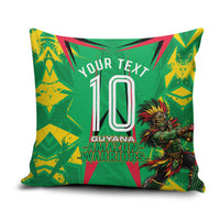Personalized Guyana Cricket Pillow Cover Amazon Warriors Tribal Mascot Sports