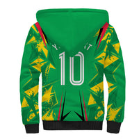Personalized Guyana Cricket Sherpa Hoodie Amazon Warriors Tribal Mascot Sports
