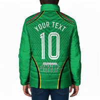 Personalized Guyana Cricket Amazon Warriors Padded Jacket Modern Geometric Sports Fan