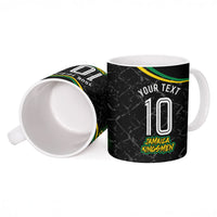 Personalized Jamaica Kingsmen Ceramic Mug Caribbean Cricket Royal Warrior King Mascot
