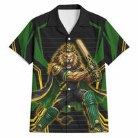 Personalized Jamaica Cricket Lion Mascot Hawaiian Shirt Kingsmen Royal King Batsman Sport