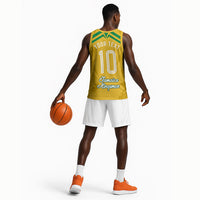Personalized Jamaica Kingsmen Cricket Lion Basketball Jersey Royal King Batsman Sports Graphic Art