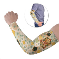 Proud Teacher Proud Dog Mom Arm Sleeves Classroom Cute Dog Lover