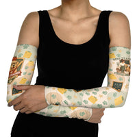 Proud Teacher Proud Dog Mom Arm Sleeves Classroom Cute Dog Lover