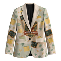 Proud Teacher Proud Dog Mom Blazer Classroom Cute Dog Lover
