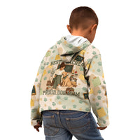 Proud Teacher Proud Dog Mom Kid Hoodie Classroom Cute Dog Lover