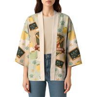 Proud Teacher Proud Dog Mom Kimono Classroom Cute Dog Lover