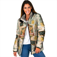 Proud Teacher Proud Dog Mom Padded Jacket Classroom Cute Dog Lover