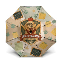 Proud Teacher Proud Dog Mom Umbrella Classroom Cute Dog Lover