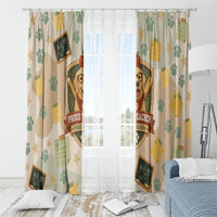 Proud Teacher Proud Dog Mom Window Curtain Classroom Cute Dog Lover