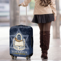 Yom Kippur Gates Of Return Luggage Cover Jewish High Holy Day Shofar Tallit Star Of David