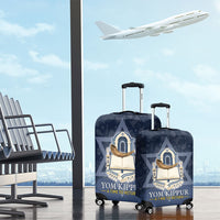 Yom Kippur Gates Of Return Luggage Cover Jewish High Holy Day Shofar Tallit Star Of David