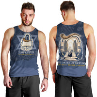 Yom Kippur Gates Of Return Men Tank Top Jewish High Holy Day Shofar Tallit Star Of David