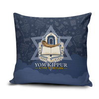Yom Kippur Gates Of Return Pillow Cover Jewish High Holy Day Shofar Tallit Star Of David