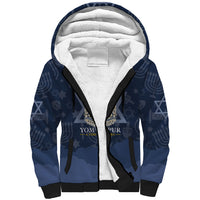 Yom Kippur Gates Of Return Sherpa Hoodie Jewish High Holy Day Shofar Tallit Star Of David