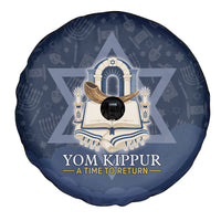 Yom Kippur Gates Of Return Spare Tire Cover Jewish High Holy Day Shofar Tallit Star Of David
