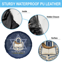 Yom Kippur Gates Of Return Spare Tire Cover Jewish High Holy Day Shofar Tallit Star Of David
